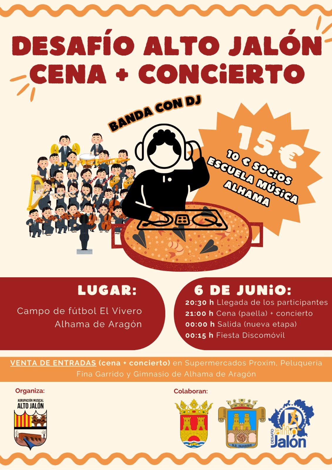 Cartel del concierto: Desafío Alto Jalón